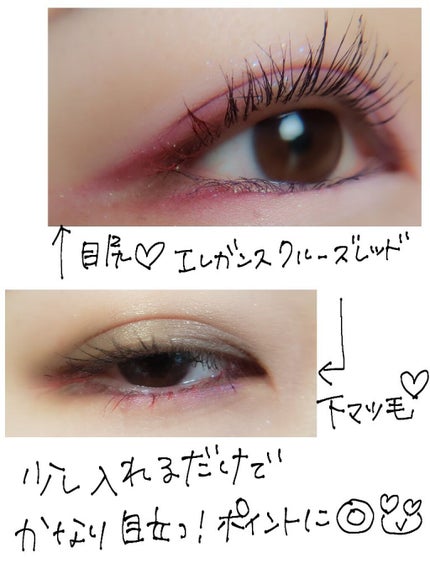 ダイヤモンドシリーズ カラーマスカラ/ZEESEA/マスカラを使ったクチコミ(3枚目)