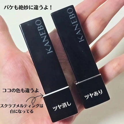 ルージュスターヴァイブラント/KANEBO/口紅を使ったクチコミ(4枚目)