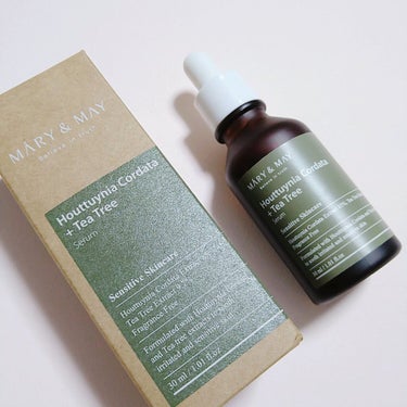 Houttuynia Cordata + Tea Tree Serum/MARY&MAY/洗顔フォームを使ったクチコミ（4枚目）