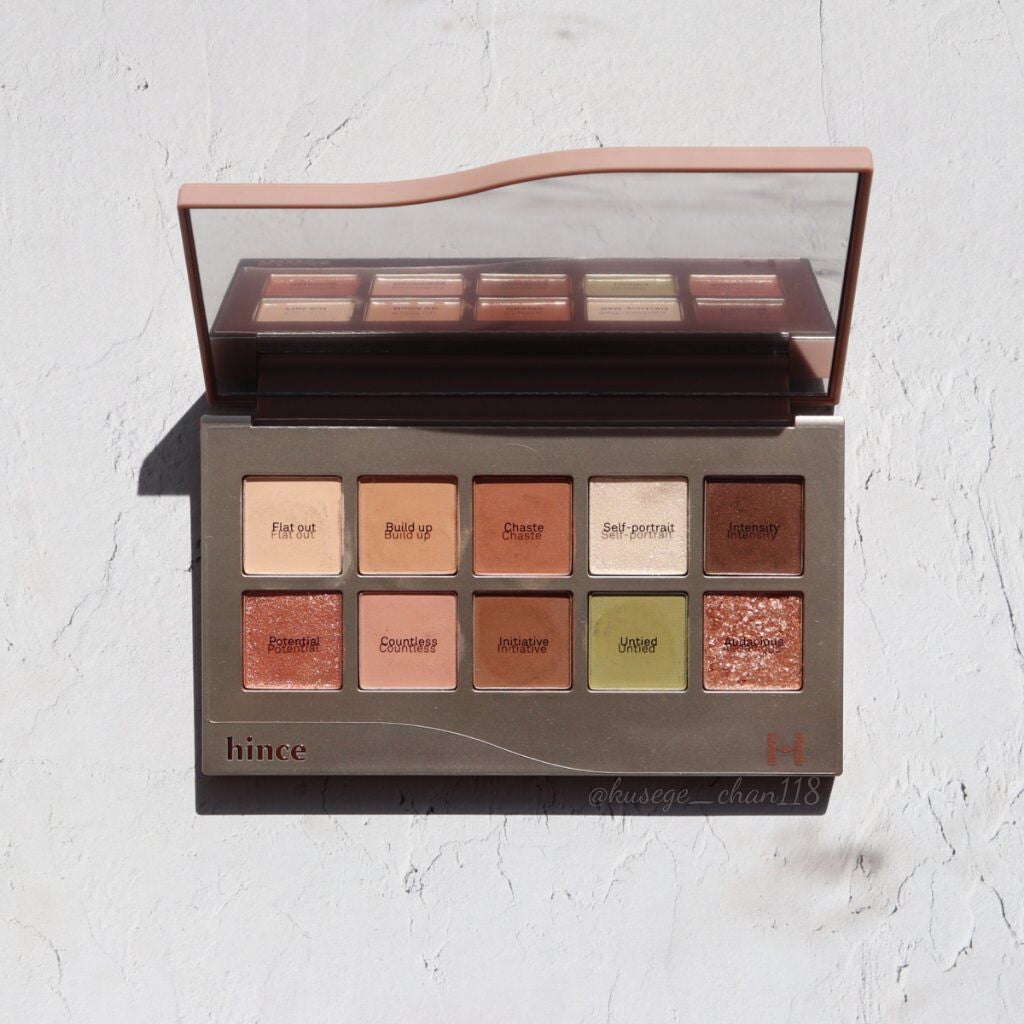 ニューデップスアイシャドウパレット/hince/アイシャドウパレットを使ったクチコミ(6枚目)