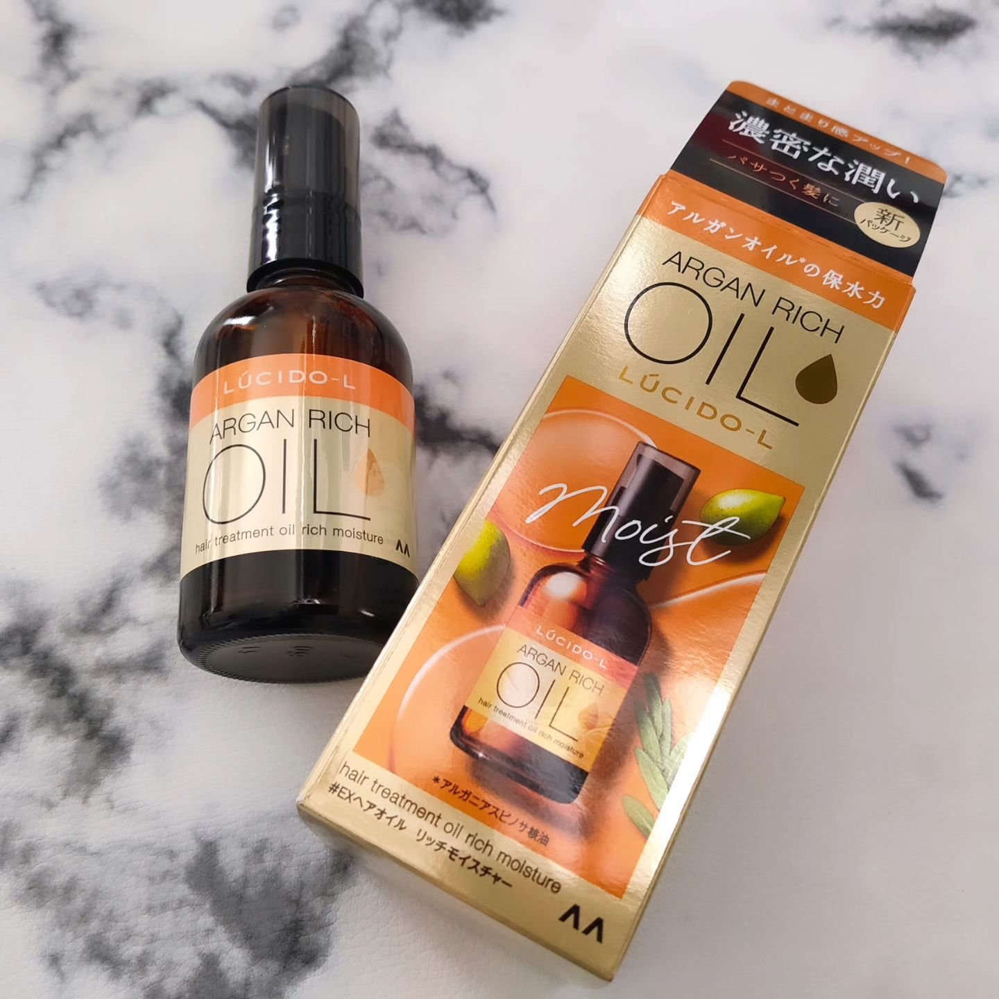 ルシードエル オイルトリートメント #EXヘアオイル リッチモイスチャーのクチコミ「＜ルシードエル オイルトリートメント #EXヘアオイル リッチモイスチャー＞を愛用中♪

20.....」（1枚目）