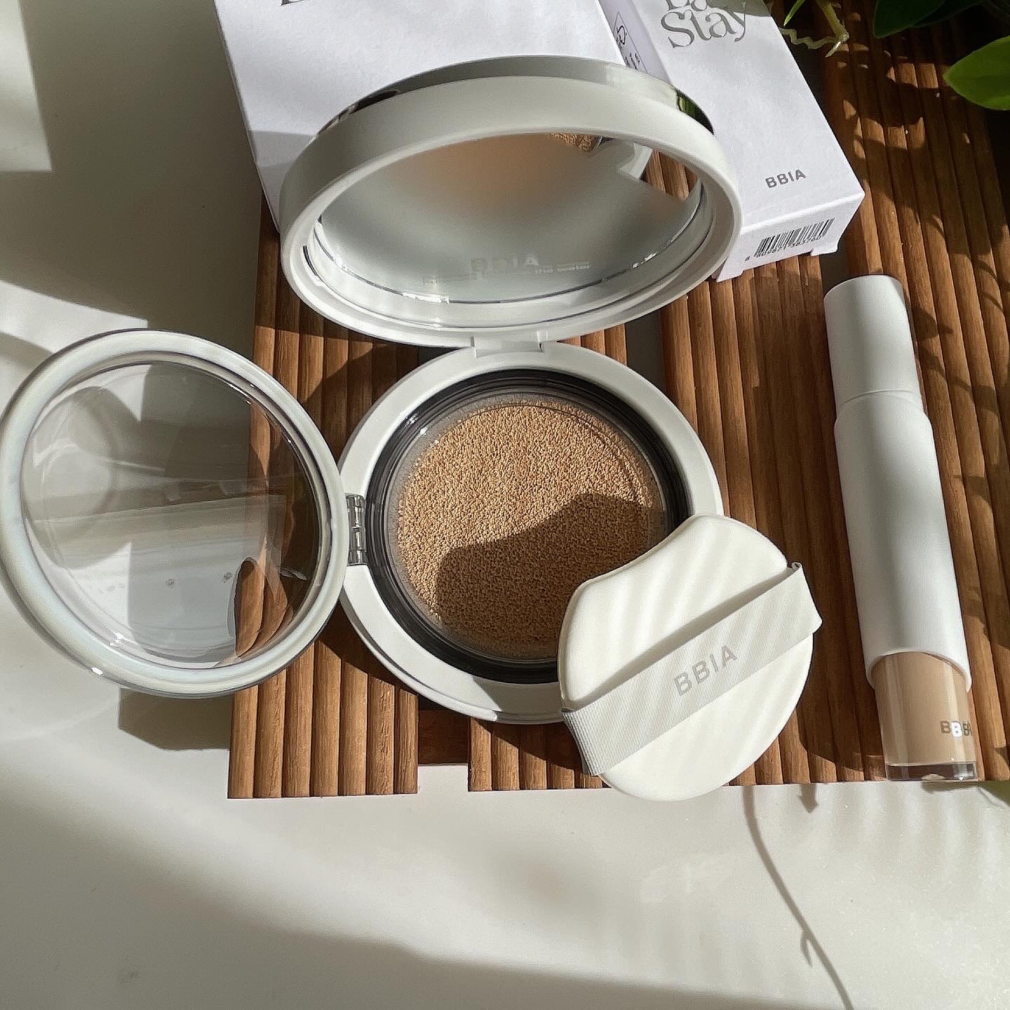 オーグロウクッション 23 ナチュラル/BBIA/クッションファンデーションを使ったクチコミ（2枚目）