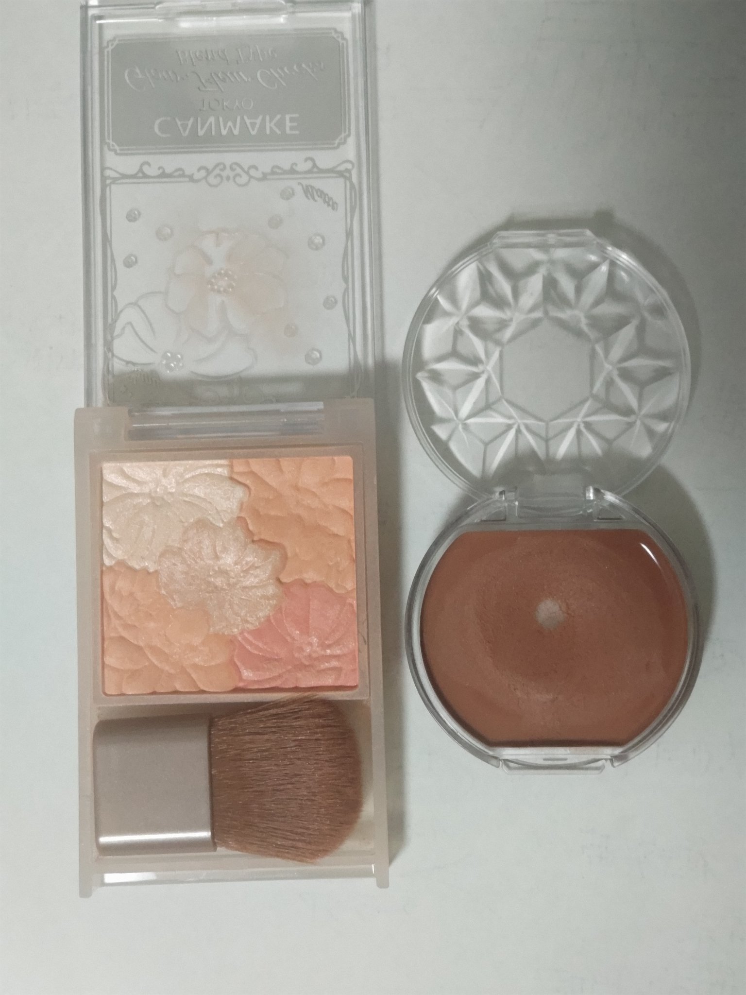 クリームチーク/キャンメイク/ジェル・クリームチークを使ったクチコミ（1枚目）