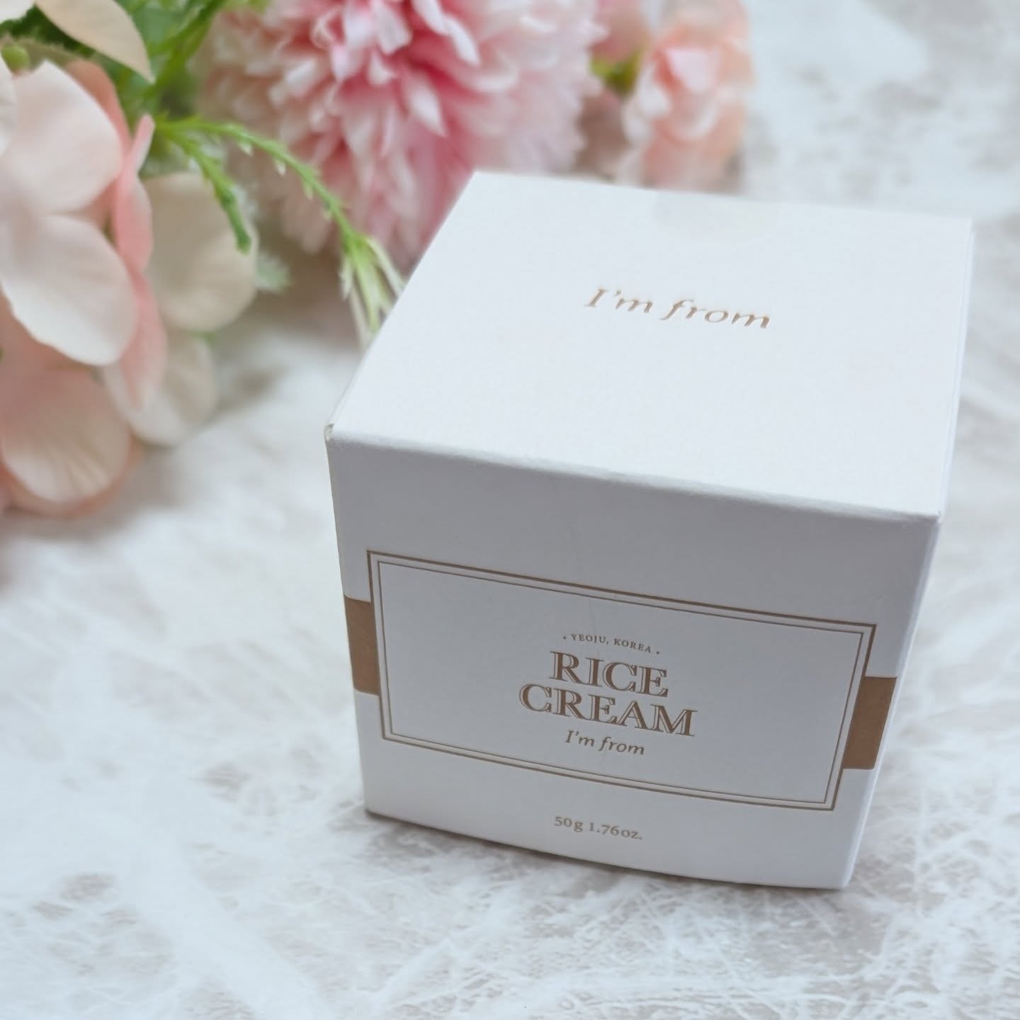 ライスクリーム/I'm from/フェイスクリームを使ったクチコミ（1枚目）