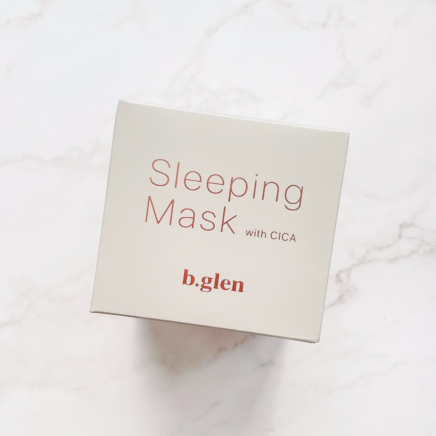 スリーピングマスク with CICA/b.glen/フェイスクリームを使ったクチコミ(2枚目)