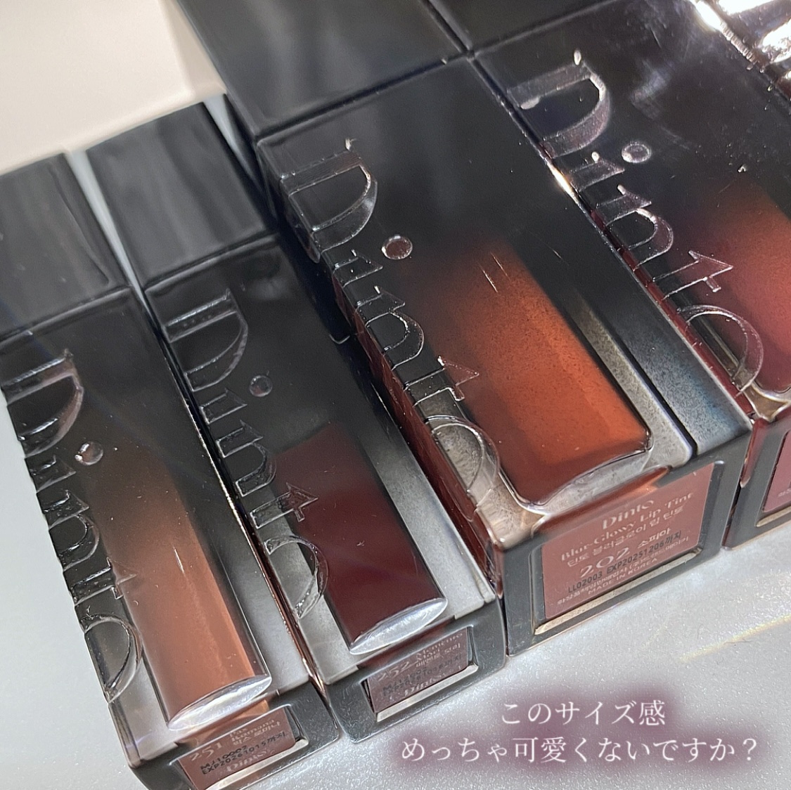 ブラーグロイリップティント/Dinto/リップティントを使ったクチコミ（2枚目）