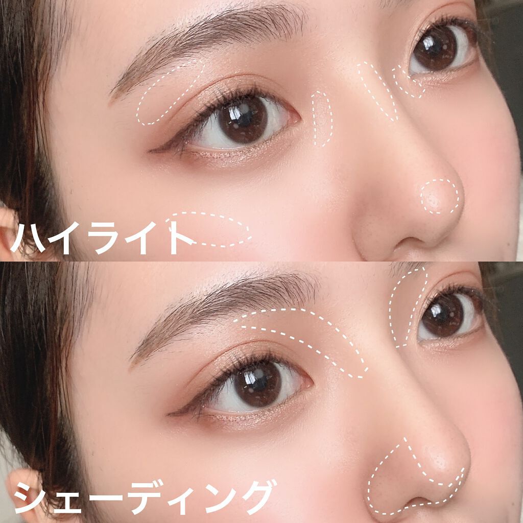 NOIR IN THE MULTI-USE CONTOUR PALETTE/MERZY/シェーディングを使ったクチコミ(5枚目)