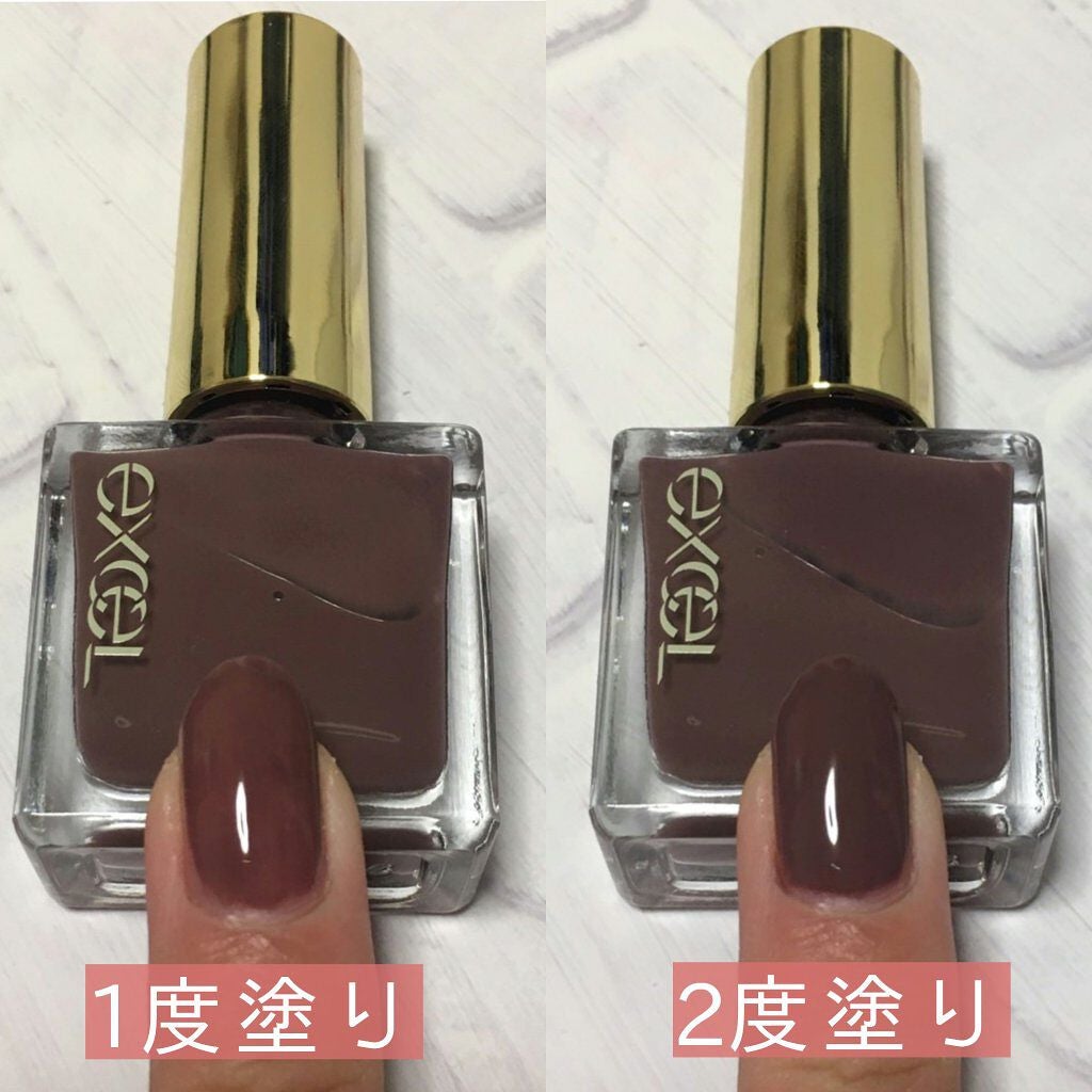 エクセル ネイルポリッシュ N/excel/マニキュアを使ったクチコミ(2枚目)