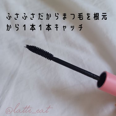 インク ブラック カラ 01 LONG LASH CURLING/PERIPERA/マスカラを使ったクチコミ（2枚目）