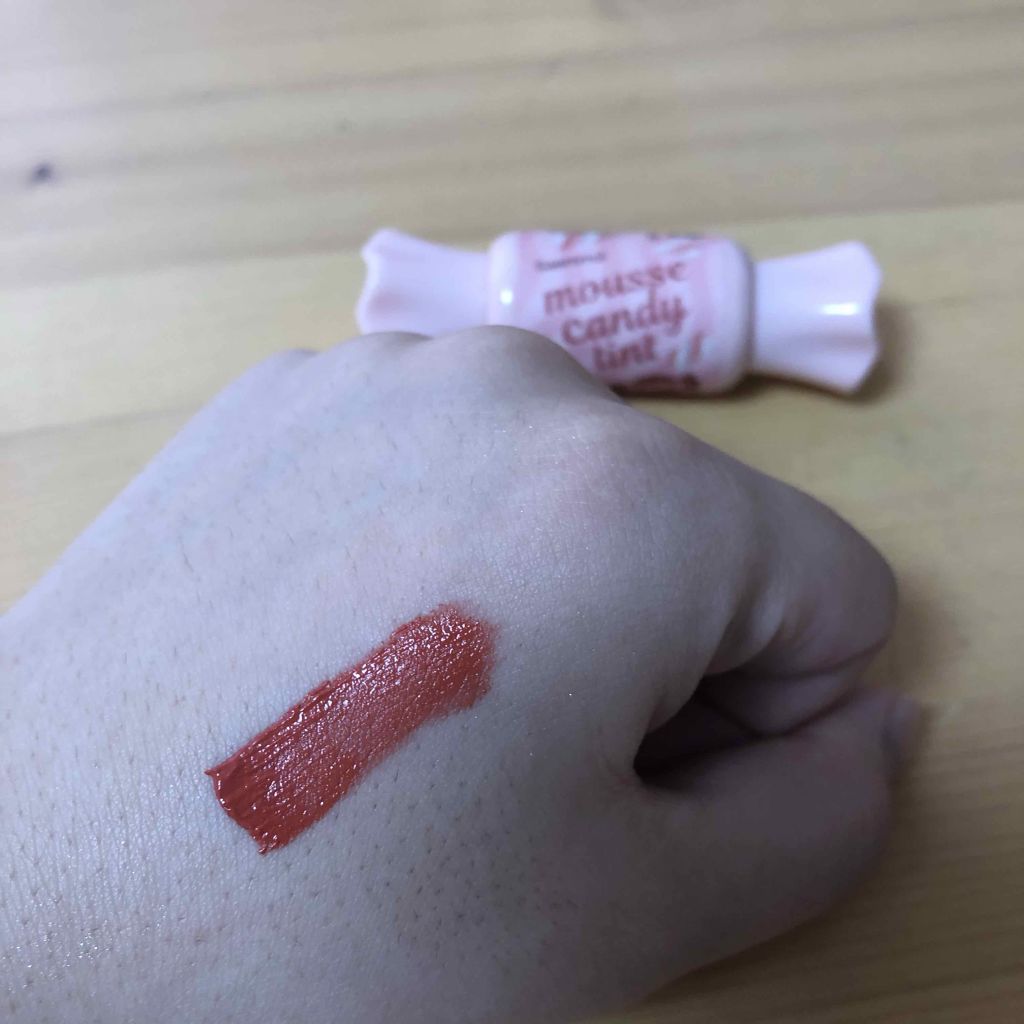 ムース キャンディー ティント/the SAEM/リップティントを使ったクチコミ（2枚目）