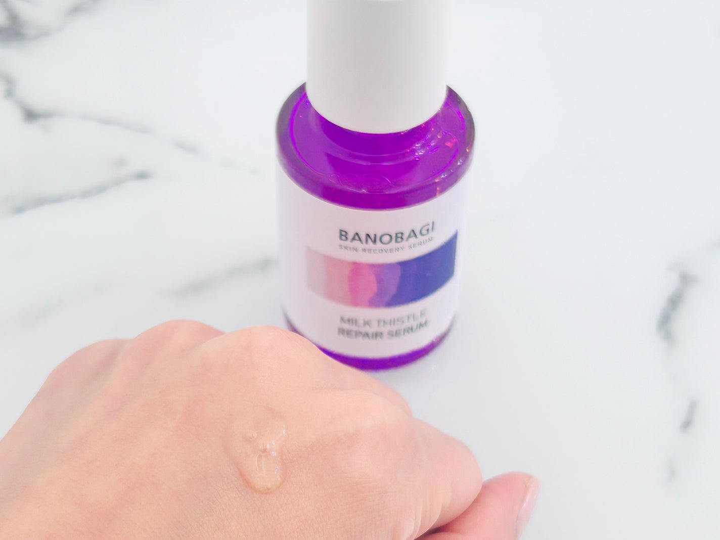ミルクシスル リペアセラム/BANOBAGI/美容液を使ったクチコミ(3枚目)
