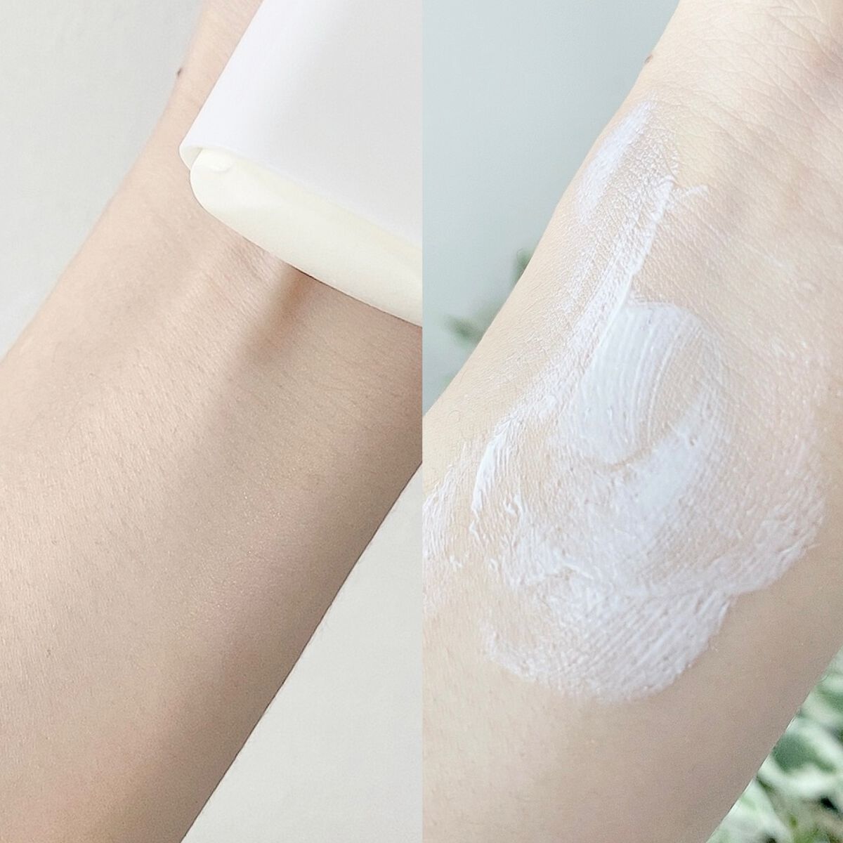 グリーンマイルドアップサンプラス/Dr.G/日焼け止めクリームを使ったクチコミ（2枚目）