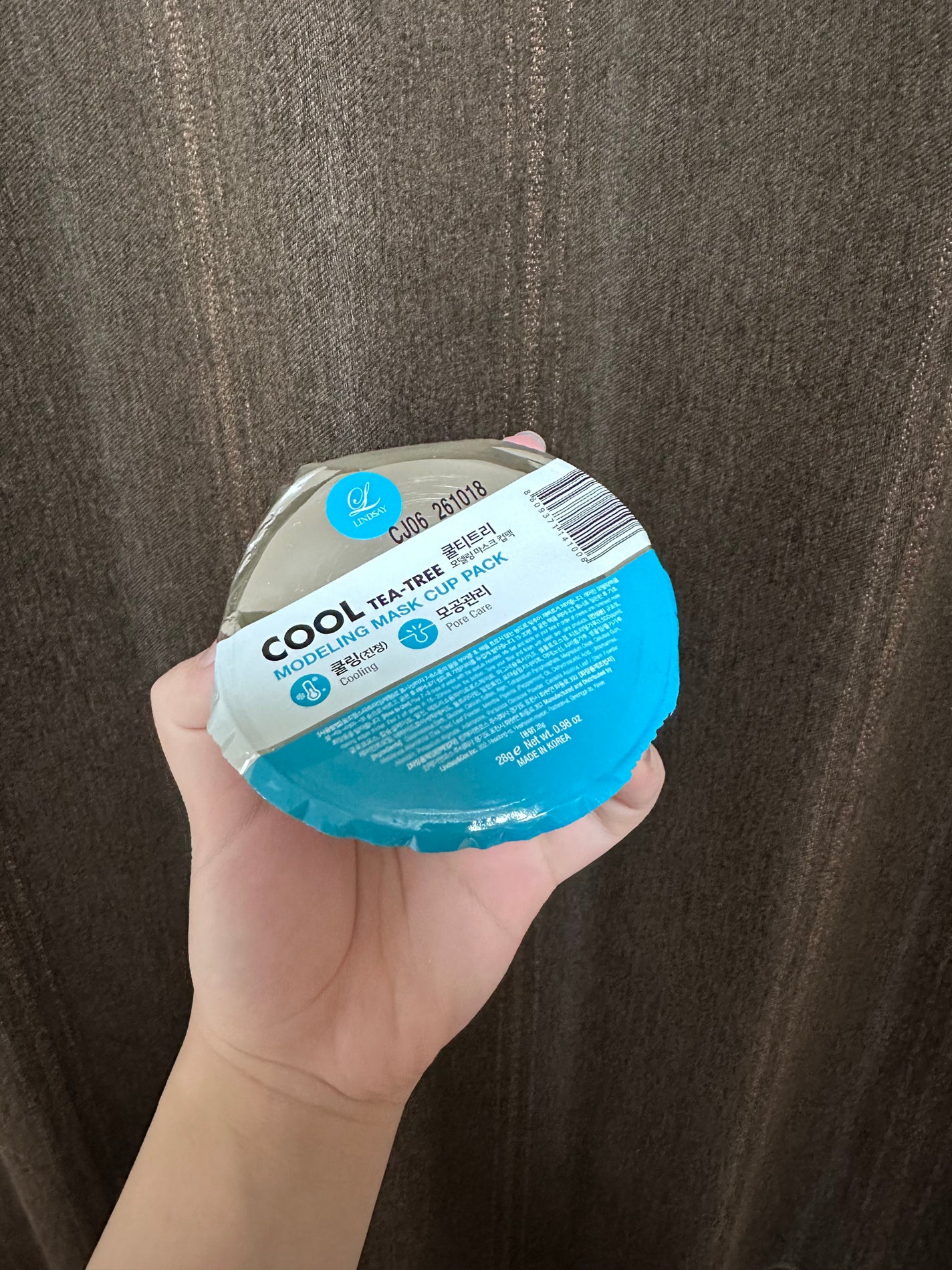 モデリングカップパック クールティーツリー/LINDSAY/洗い流すパック・マスクを使ったクチコミ(1枚目)