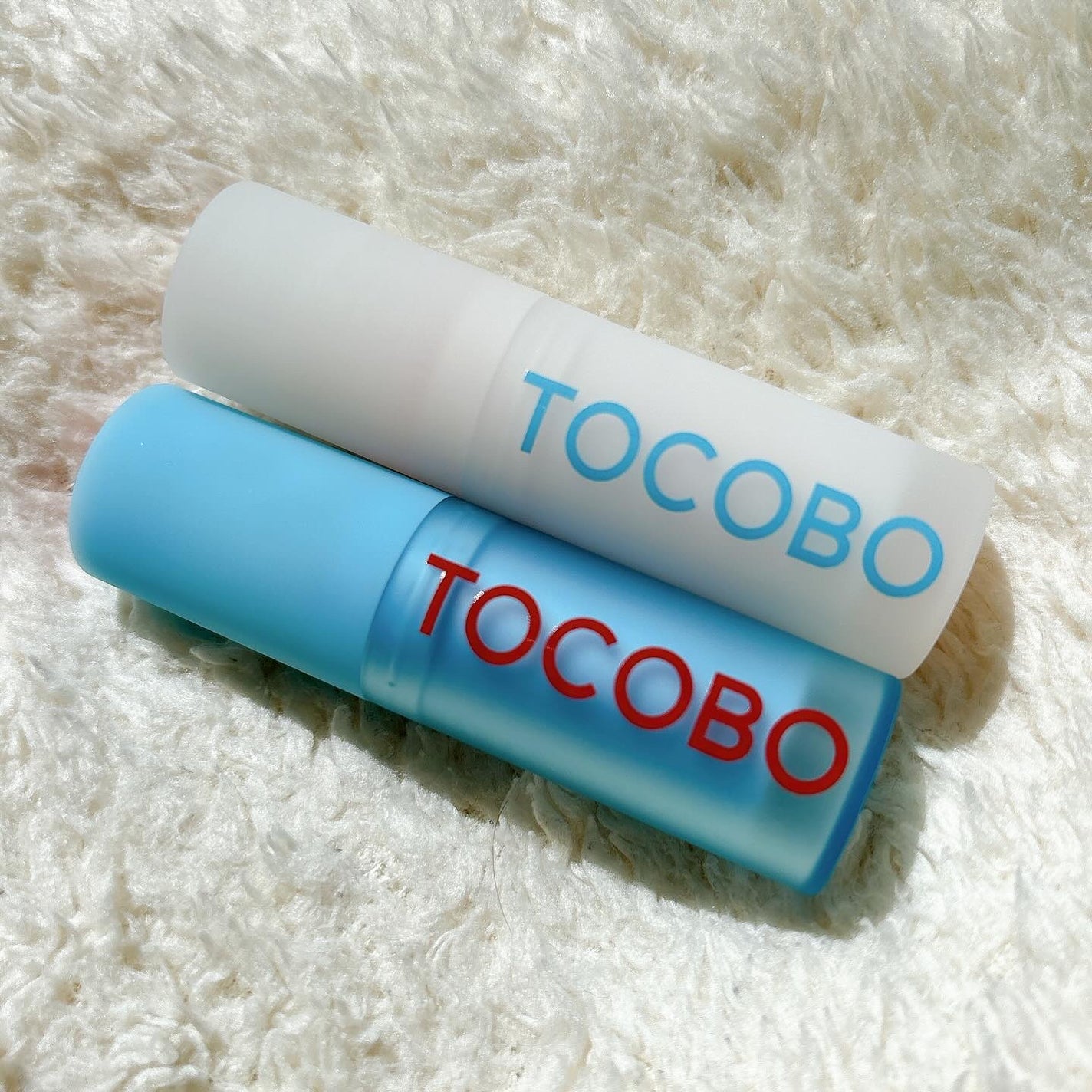 グラスティンティッドリップバーム/TOCOBO/リップバームを使ったクチコミ(5枚目)