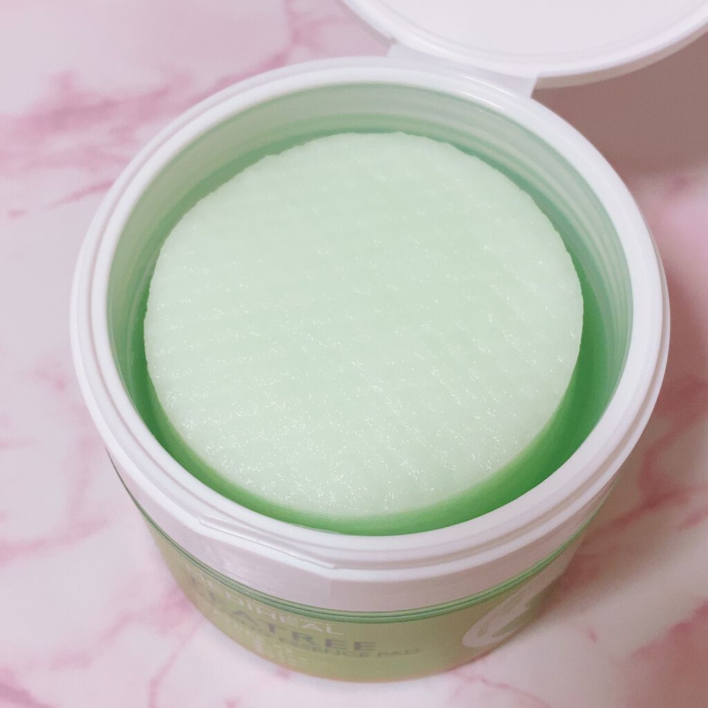 ティーツリーカーミングエッセンスパッド/MEDIHEAL/トナーパッドを使ったクチコミ(3枚目)