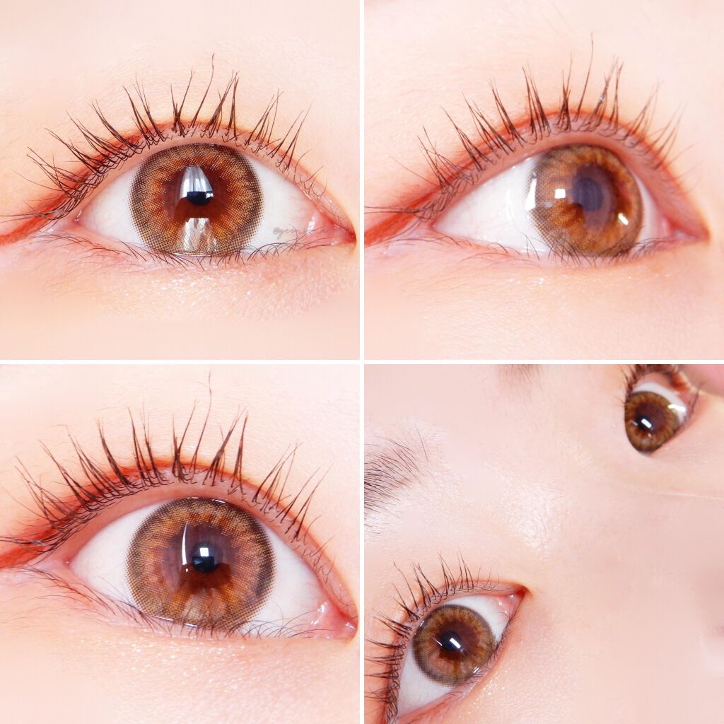 ダズリング3カラーワンデー(Dazzling 3color 1day ) ロッシーヘーゼル/OLOLA/ワンデー（１DAY）カラコンを使ったクチコミ（3枚目）