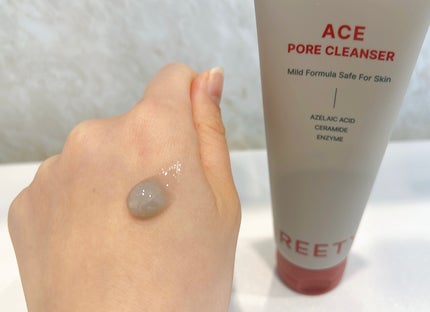 ACE pore cleanser /GREETY/洗顔フォームを使ったクチコミ(3枚目)