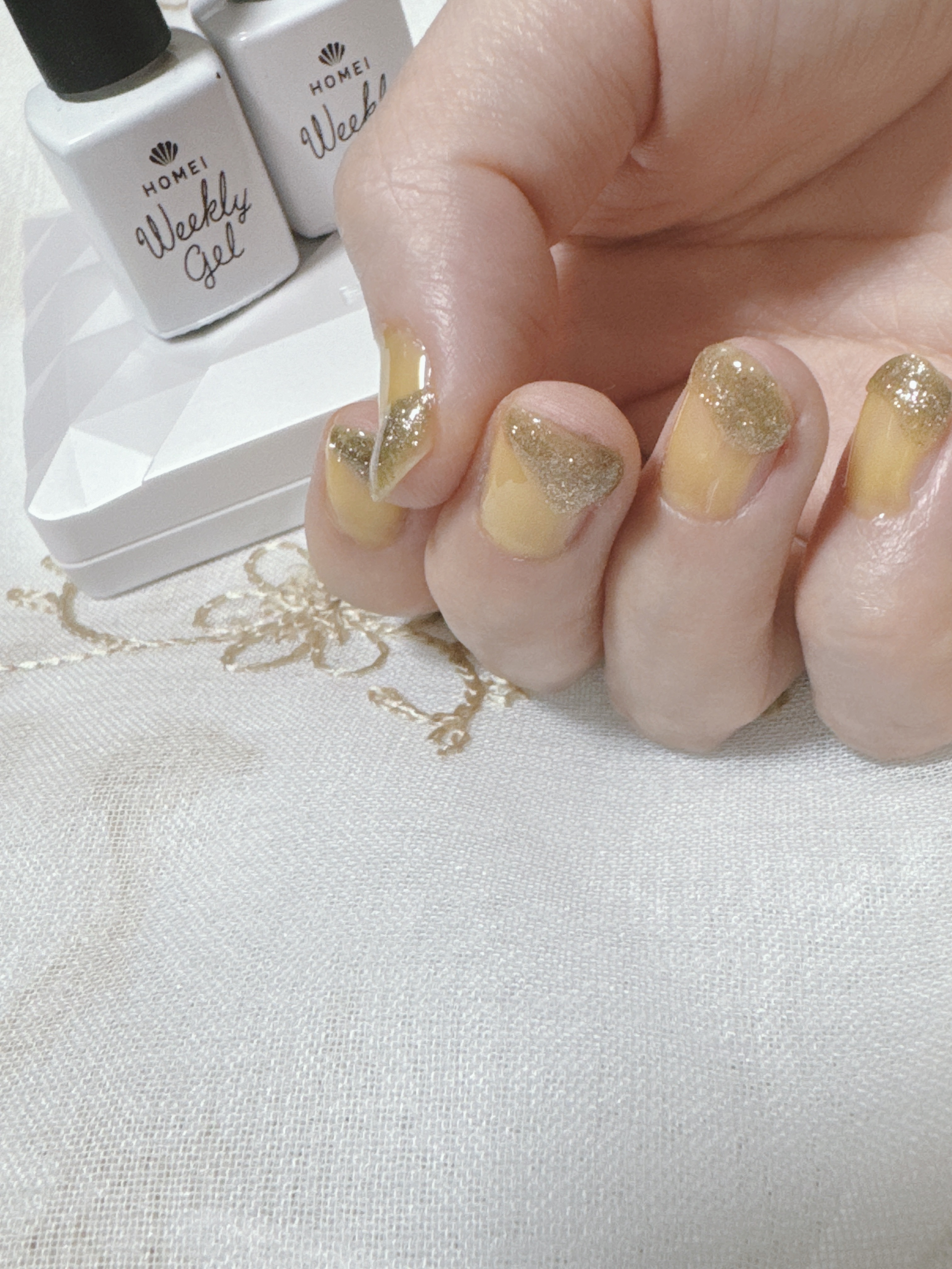 ウィークリージェル/HOMEI/ジェルネイルを使ったクチコミ（3枚目）