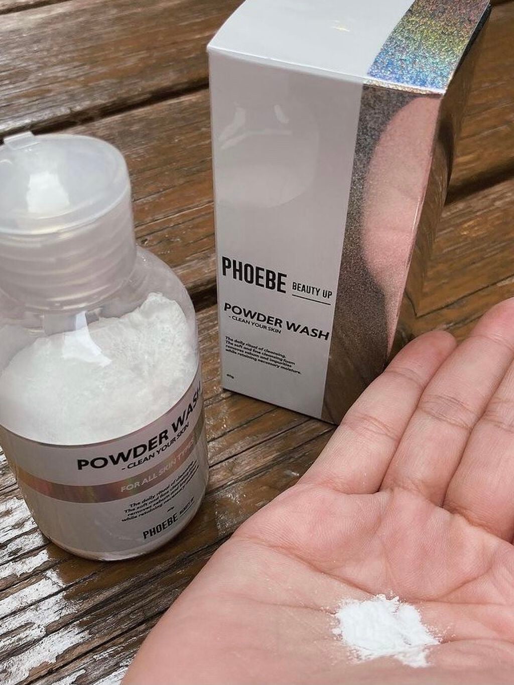 POWDER WASH/PHOEBE BEAUTY UP/洗顔パウダーを使ったクチコミ(2枚目)