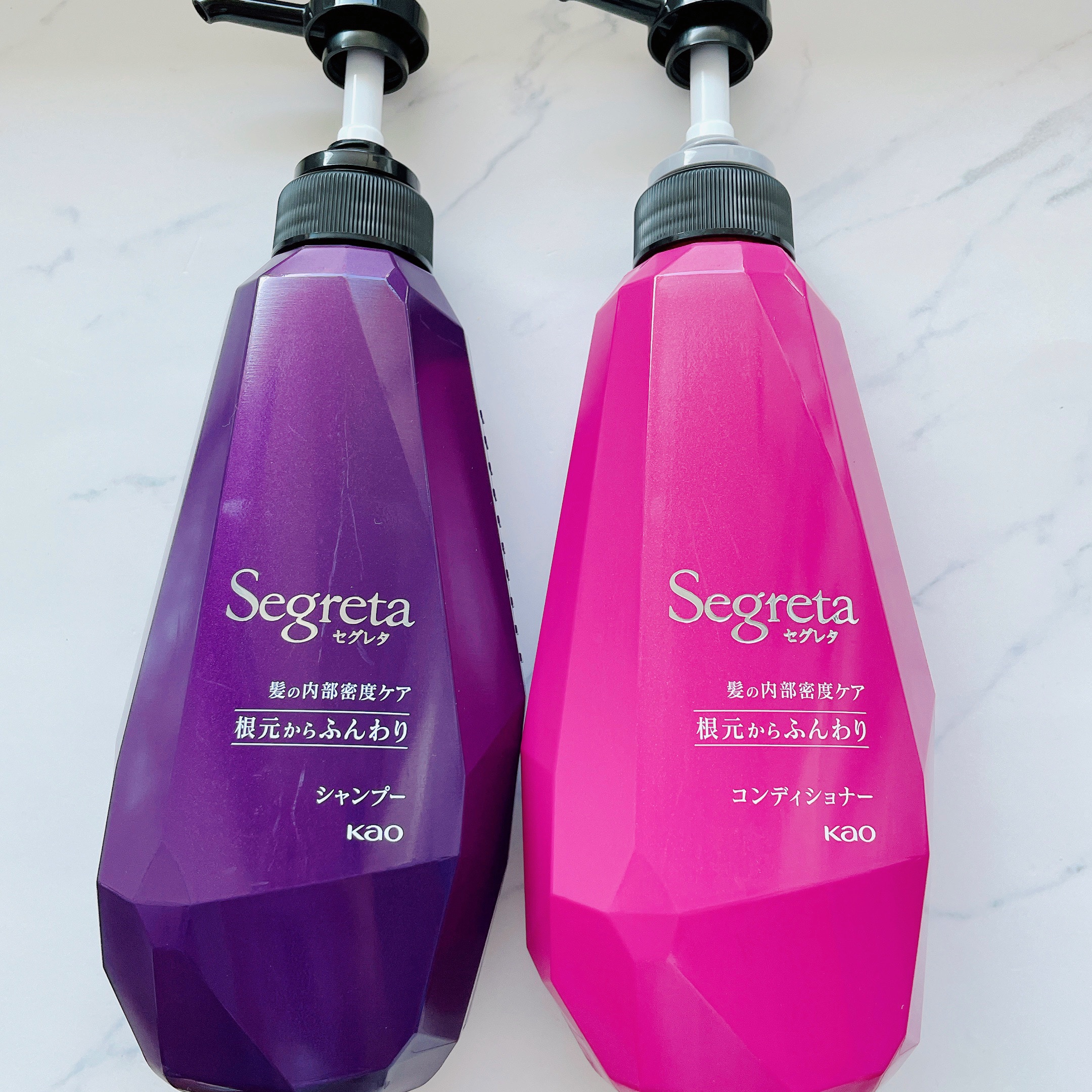シャンプー／コンディショナー　根元からふんわり/セグレタ/市販シャンプーを使ったクチコミ（1枚目）