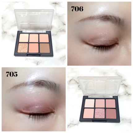 ブラーフィニシュシャドウパレット/Dinto/アイシャドウパレットを使ったクチコミ(4枚目)