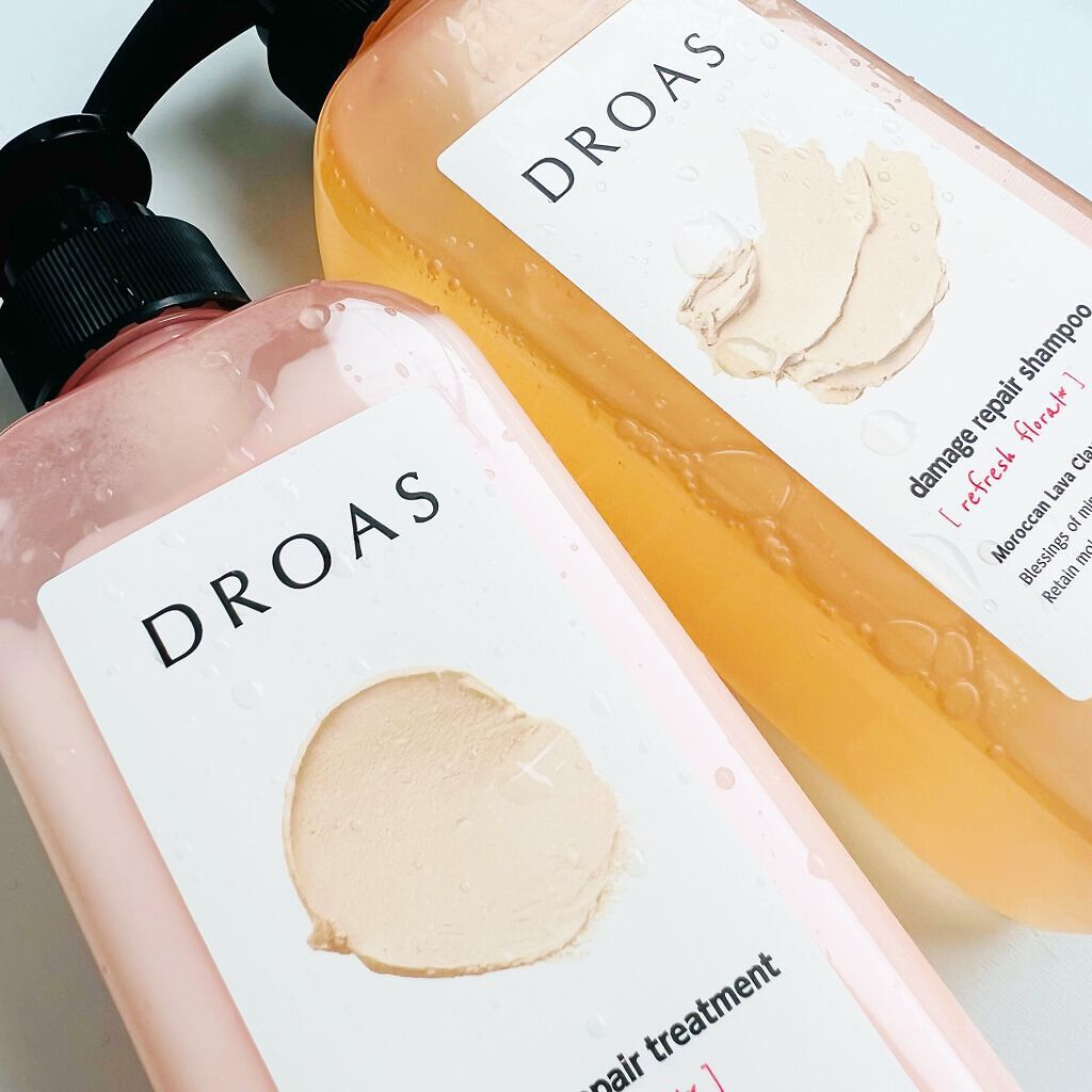 ダメージリペアシャンプー／トリートメント/DROAS/市販シャンプーを使ったクチコミ（1枚目）