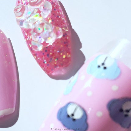 ネイルチップ(シールタイプ)/FINGER SUIT/ネイルチップ・パーツを使ったクチコミ(2枚目)