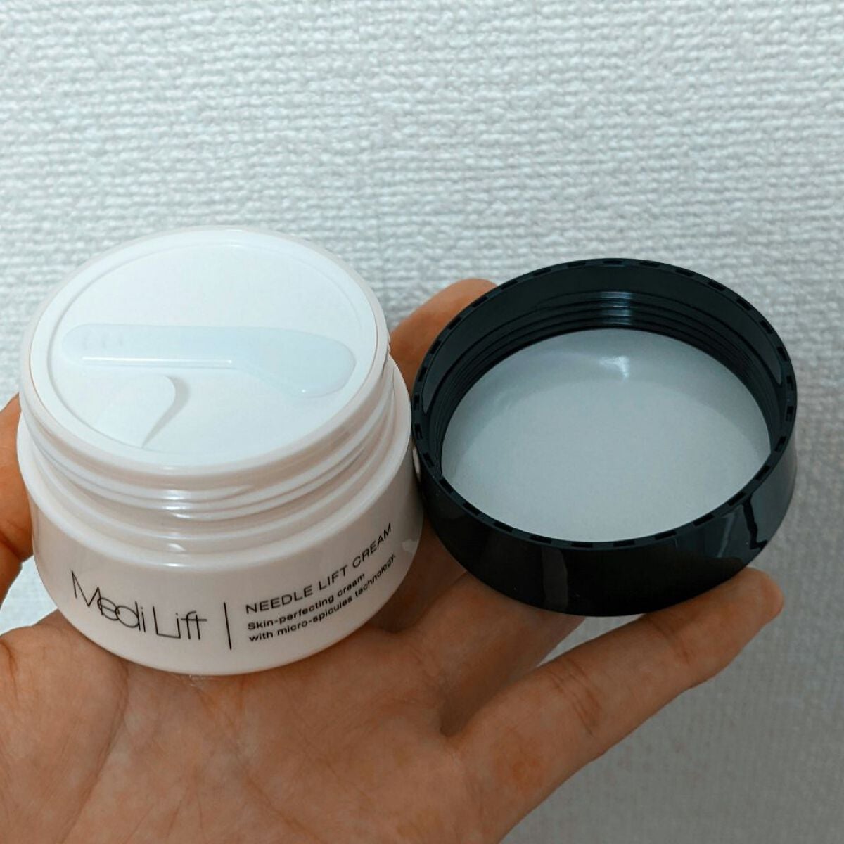 メディリフト ニードルリフトクリーム/YA-MAN TOKYO JAPAN/フェイスクリームを使ったクチコミ(4枚目)