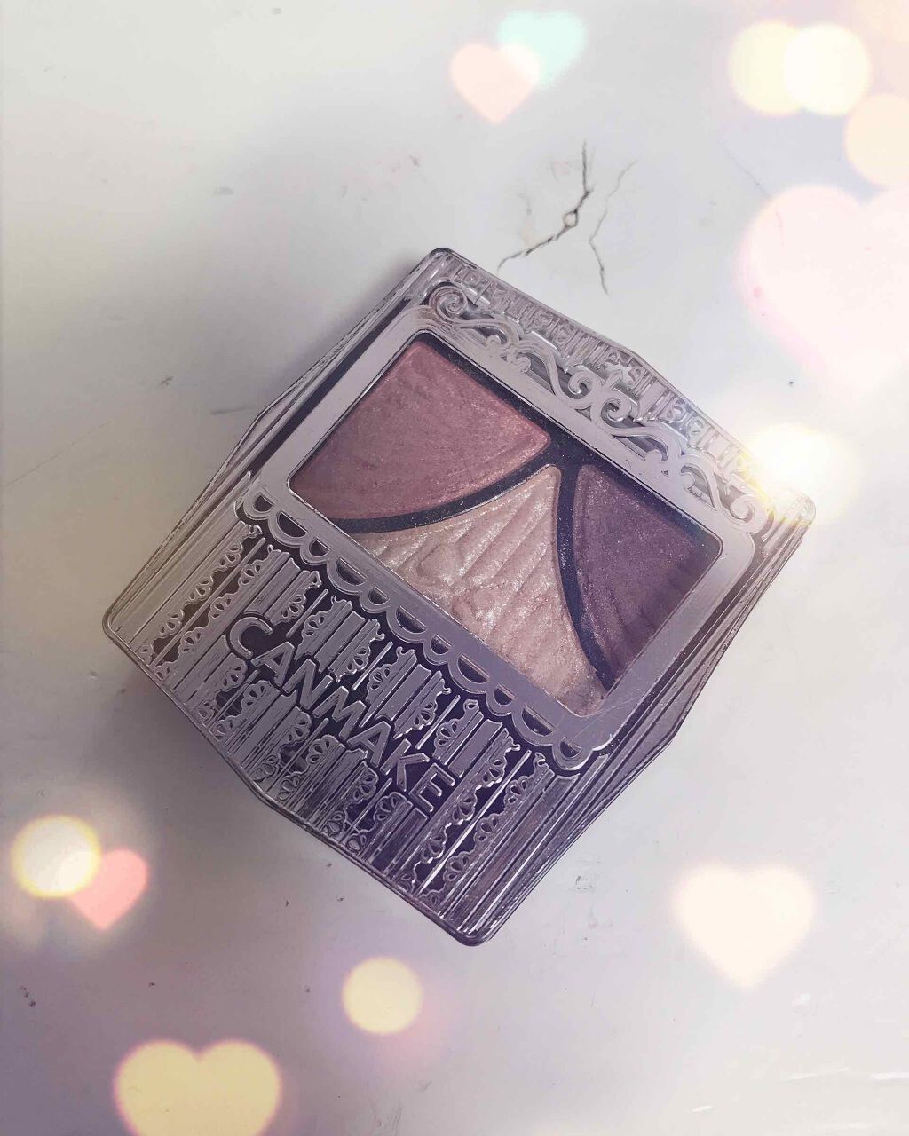 ジューシーピュアアイズ/キャンメイク/アイシャドウパレットを使ったクチコミ(1枚目)