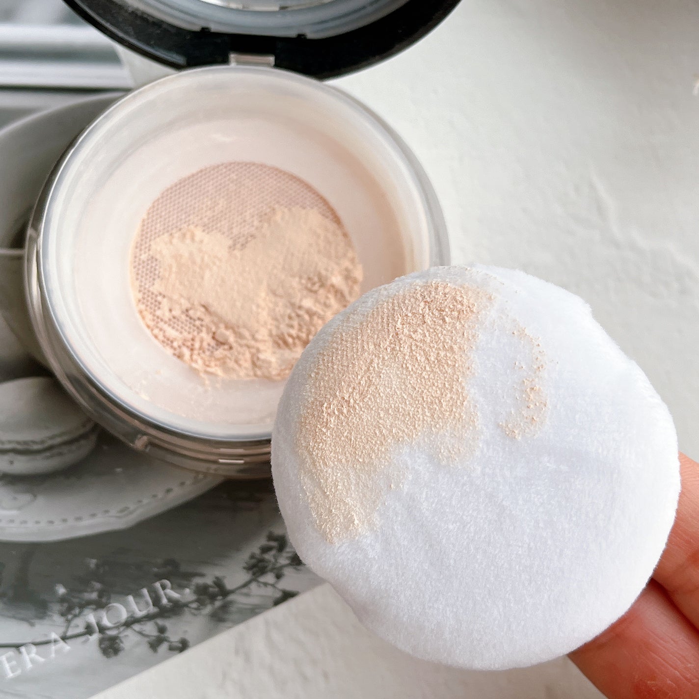 シルキーメイクキープフェイスパウダー/セフィーヌ/ルースパウダーを使ったクチコミ(2枚目)