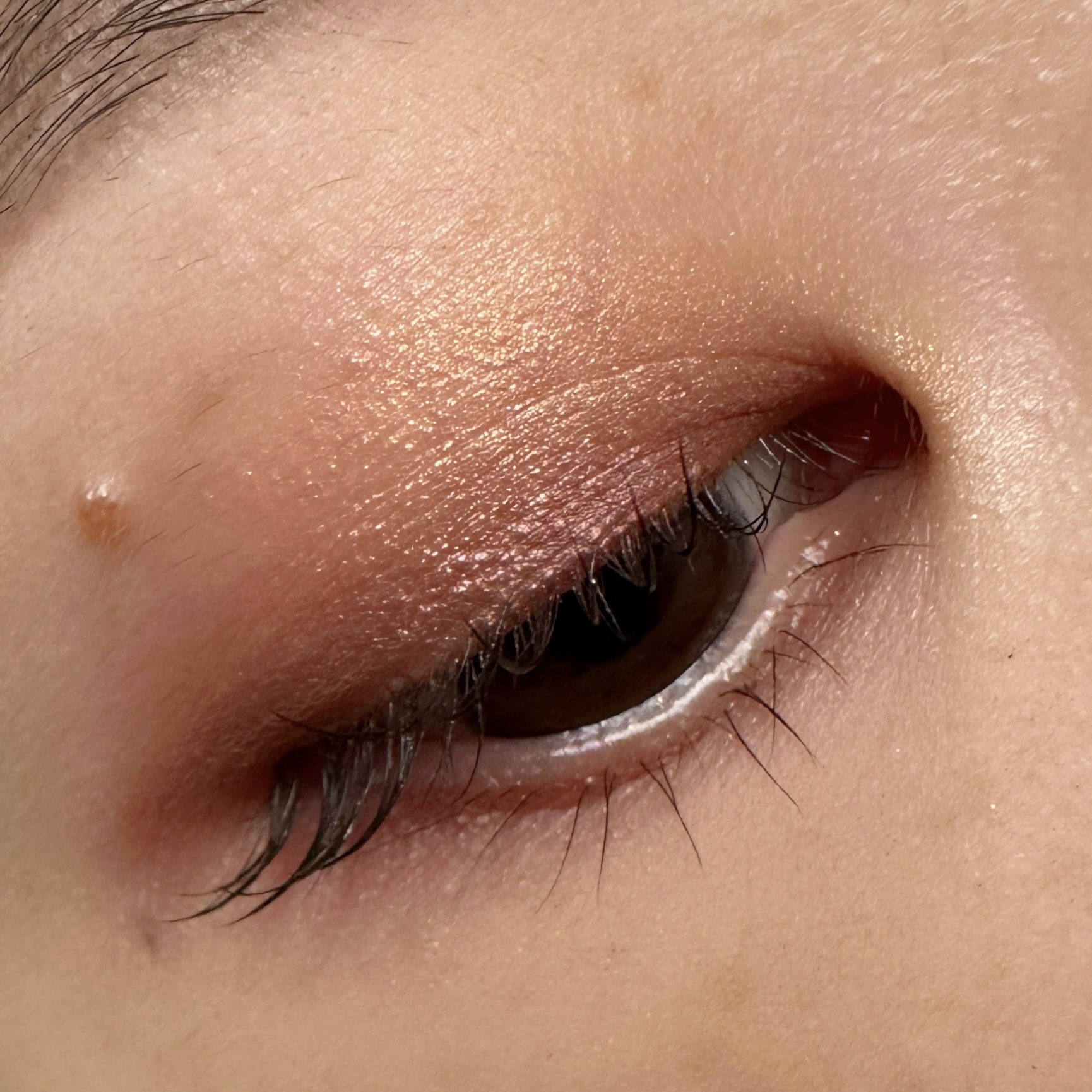 クリーミータッチライナー/キャンメイク/ジェルアイライナーを使ったクチコミ（3枚目）