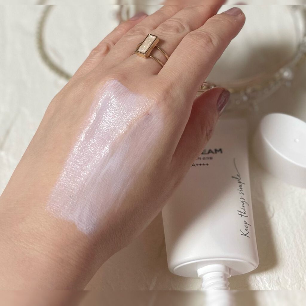 エアリーサンクリーム SPF50+PA++++/Anua/日焼け止めクリームを使ったクチコミ（2枚目）