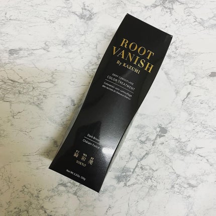 ROOT VANISH 白髪染めカラーシャンプー/ トリートメント/綺和美/市販シャンプーを使ったクチコミ(1枚目)