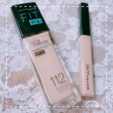 フィットミー リキッドファンデーション R/MAYBELLINE NEW YORK/リキッドファンデーションを使ったクチコミ（1枚目）