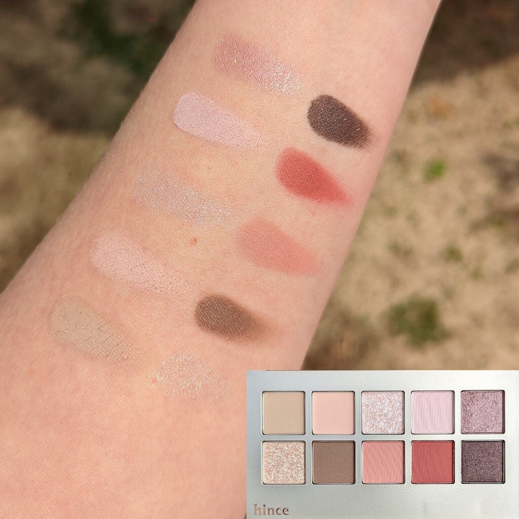 ニューデップスアイシャドウパレット/hince/アイシャドウパレットを使ったクチコミ(2枚目)