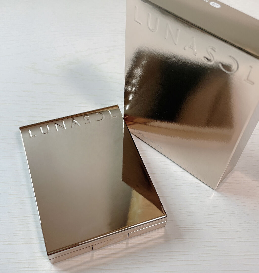 アイカラーレーション 07 Darjeeling Camel/LUNASOL/アイシャドウパレットを使ったクチコミ（2枚目）