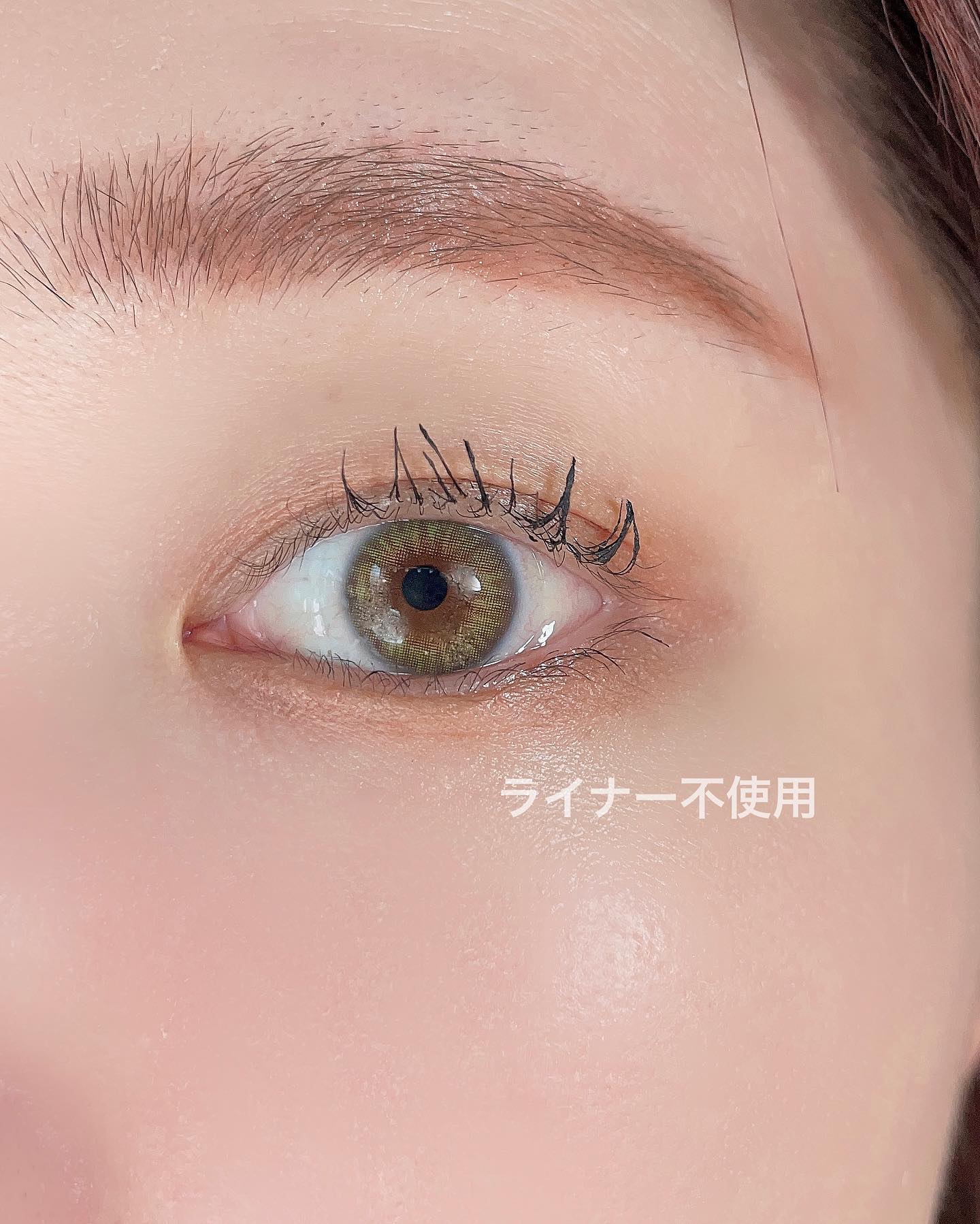 シェード＆ムードアイライナー CHIC BROWN SHADE/Milk Touch/リキッドアイライナーを使ったクチコミ（3枚目）