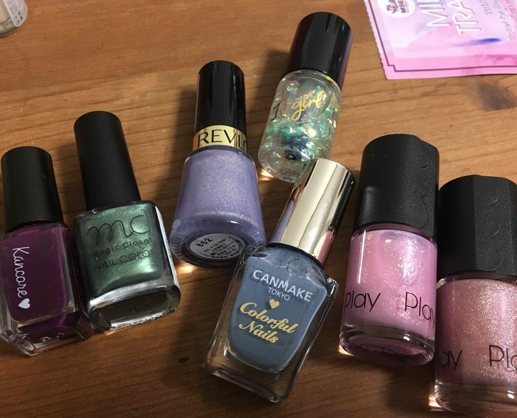 カラフルネイルズ/キャンメイク/マニキュアを使ったクチコミ（3枚目）