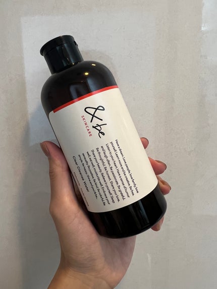 &be クリアクレンズウォーター/&be/クレンジングウォーターを使ったクチコミ(1枚目)