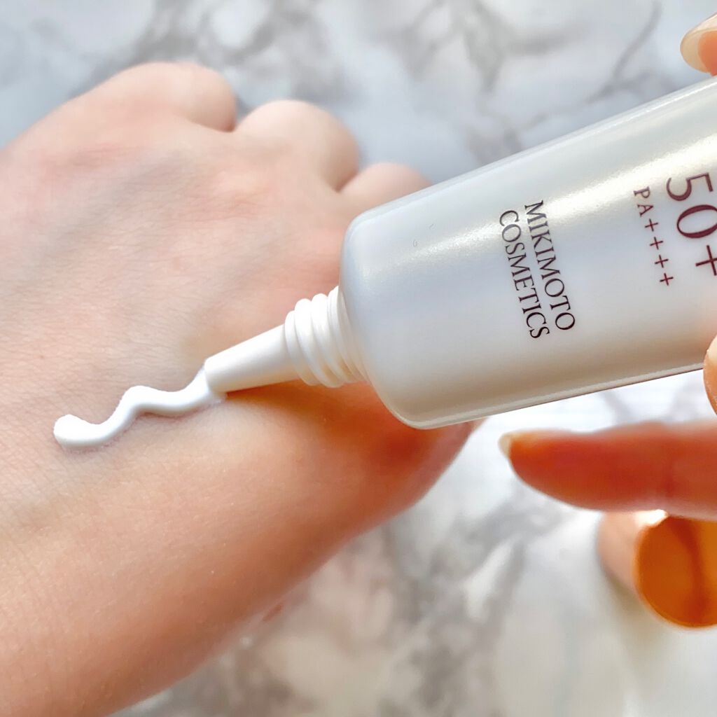 フェイス UVプロテクター/ミキモト コスメティックス/日焼け止めクリームを使ったクチコミ（2枚目）