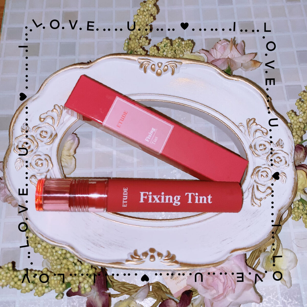 フィクシングティント/ETUDE/リップティントを使ったクチコミ（1枚目）