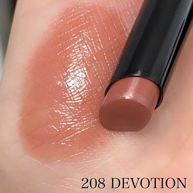 アフターグロー　センシュアルシャイン　リップスティック 208 DEVOTION/NARS/口紅を使ったクチコミ（3枚目）