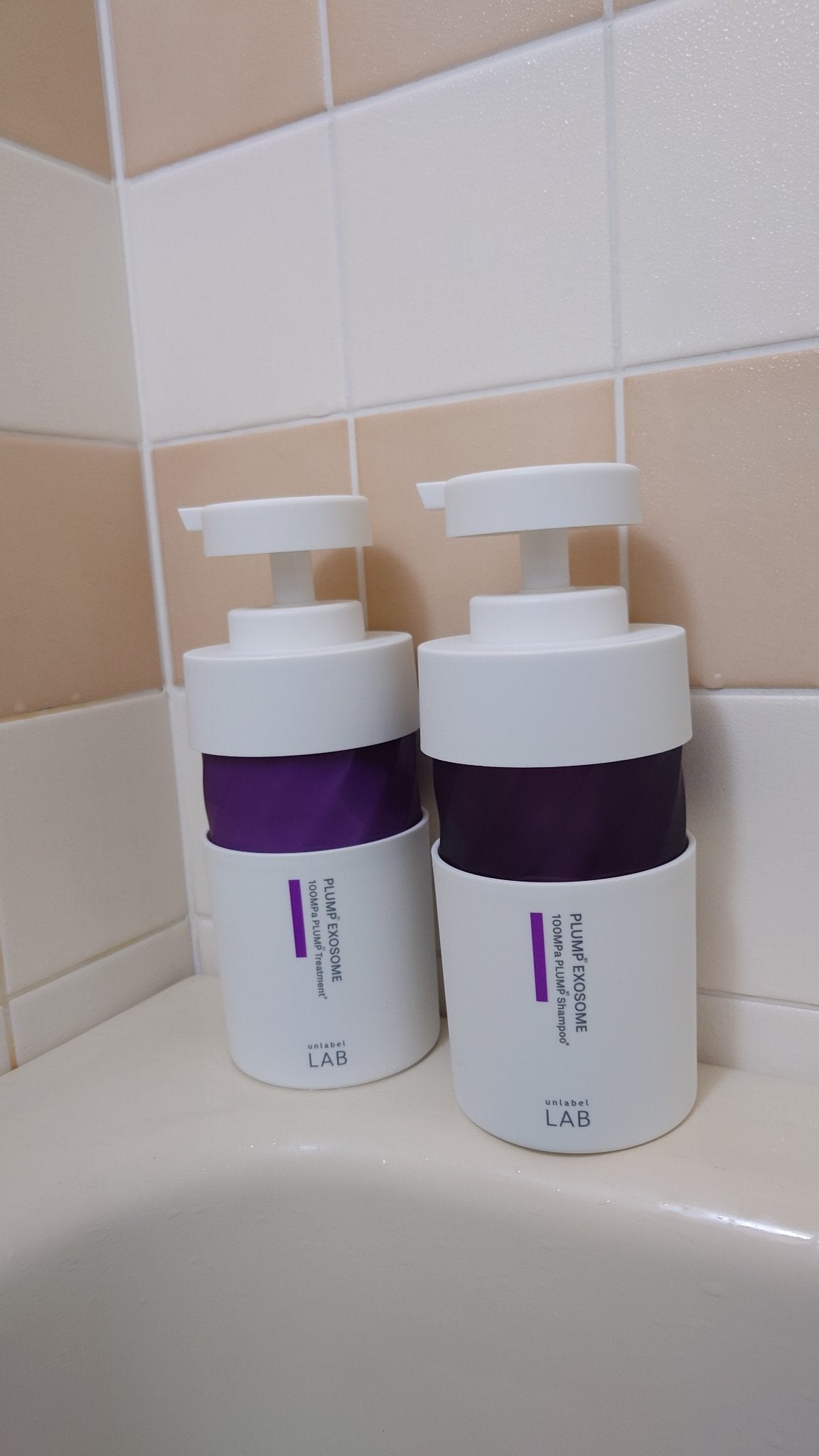 アンレーベル ラボ EX バウンス シャンプー/ヘアトリートメント/unlabel/市販シャンプーを使ったクチコミ(1枚目)