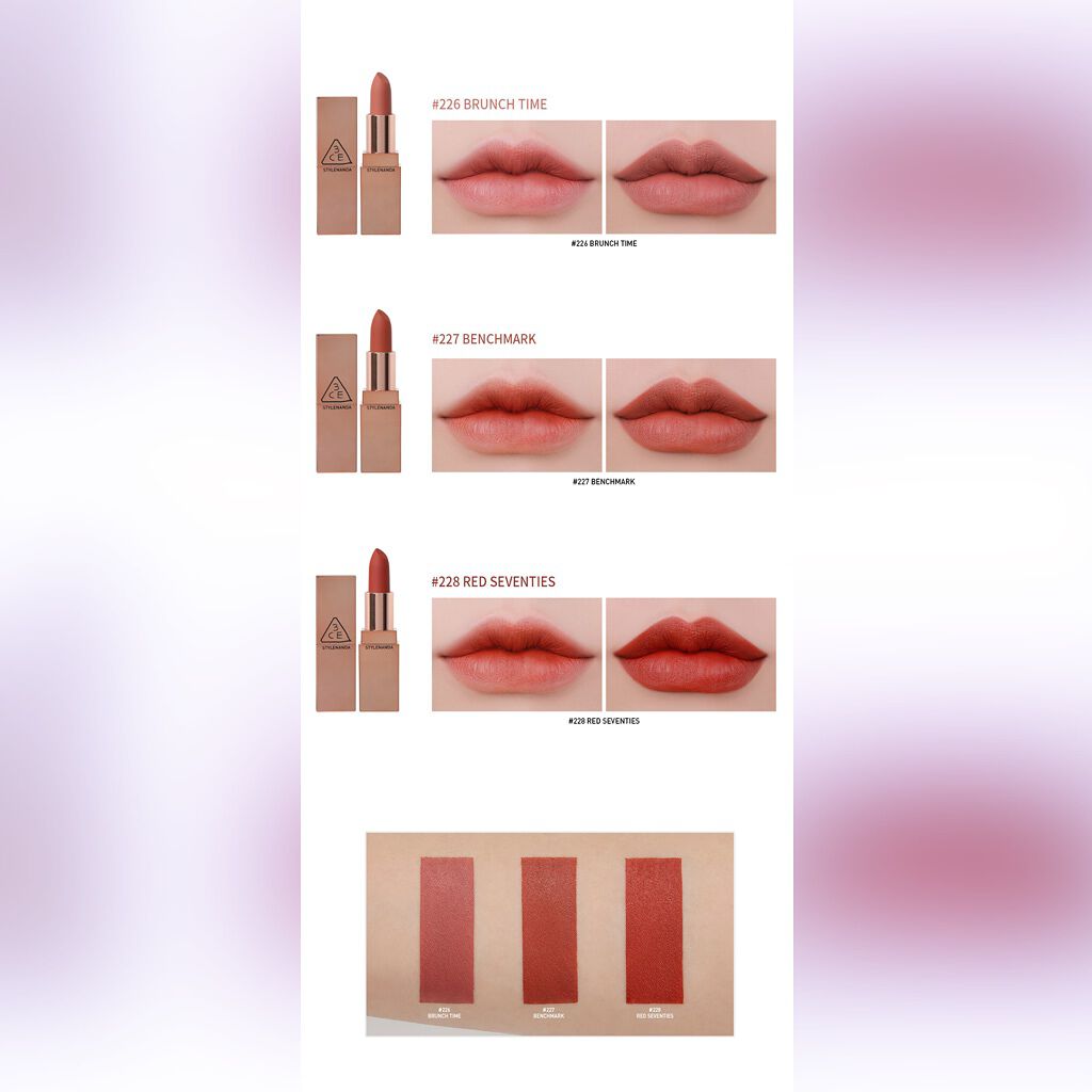 3CE MOOD RECIPE LIP COLOR/3CE/口紅を使ったクチコミ(2枚目)