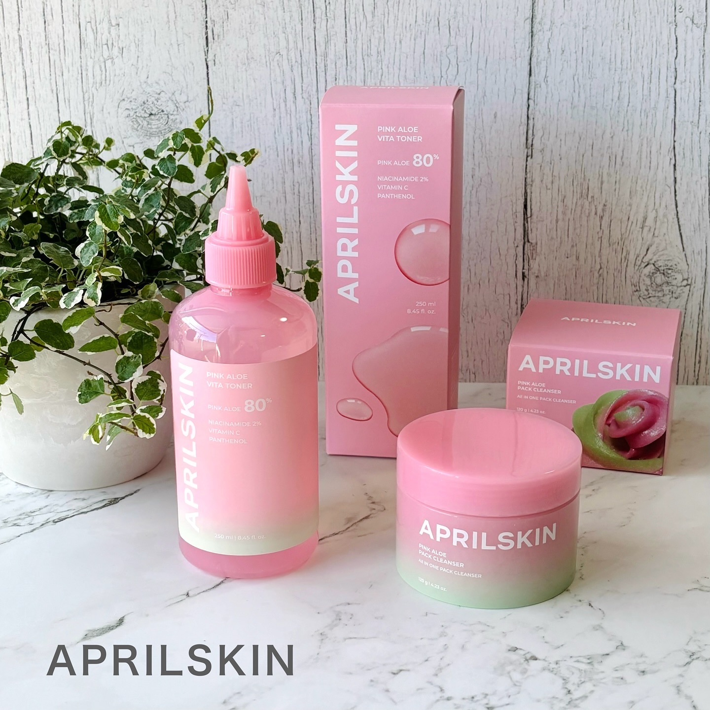 ピンクアロエメレンゲクレンザー/APRILSKIN/その他洗顔料を使ったクチコミ（1枚目）