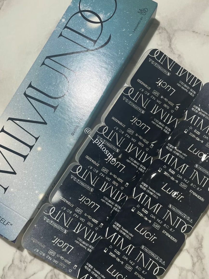 Lucir 1Day/mimundo/カラーコンタクトレンズを使ったクチコミ（2枚目）