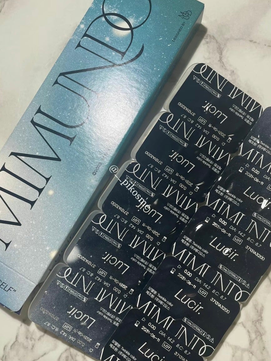 Lucir 1Day/mimundo/カラーコンタクトレンズを使ったクチコミ(2枚目)