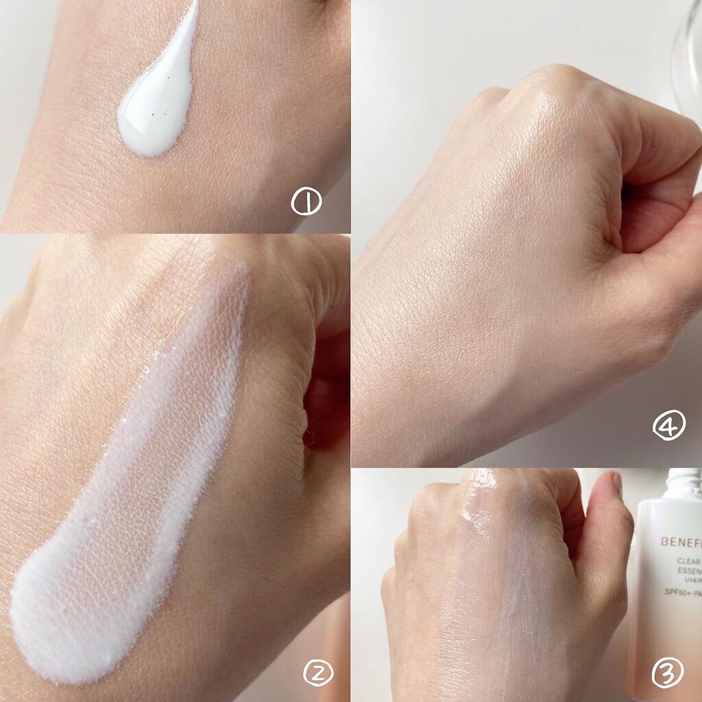 ベネフィーク クリア UV エッセンス（ＵＶ＆ＩＲ）/BENEFIQUE/日焼け止めローションを使ったクチコミ（3枚目）
