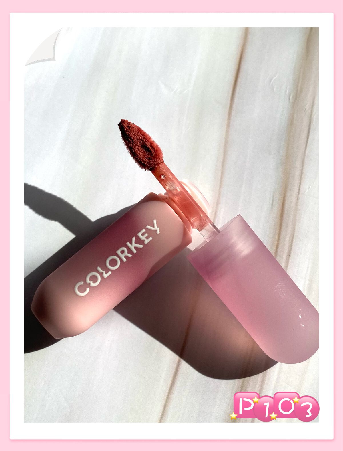 CKムースMリップ(通称:CKムース泥リップ)/COLORKEY/口紅を使ったクチコミ（2枚目）