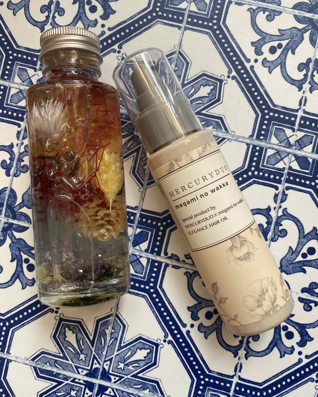 MERCURYDUO by megami no wakka ELEGANCE HAIR OIL/R&/ヘアオイルを使ったクチコミ(1枚目)